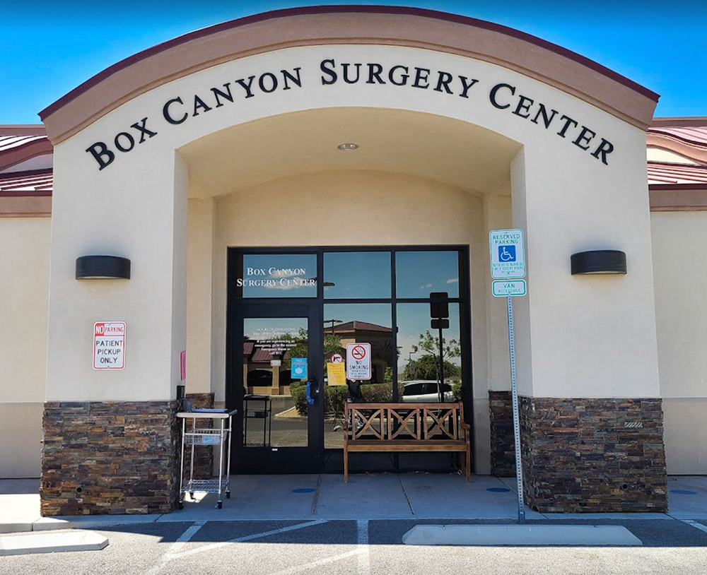Building of Box Canyon Surgery Center.