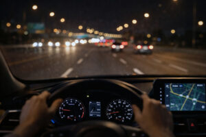 Night driving with an astigmatism can be dangerous. Find treatment at Wellish Abrams Vision Institute.