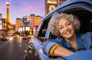 Senior woman not driving and following the cataract surgery recovery process the correct way from Wellish Abrams Vision Institute.